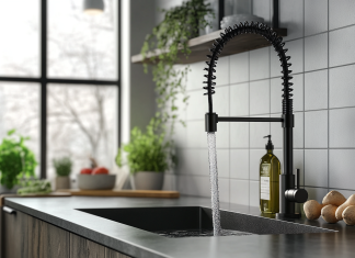 Разводка горячего и холодного водоснабжения