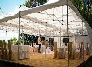 Шатёр в аренду: необычные сценарии