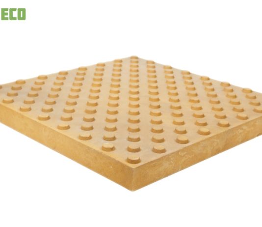 Геометрия экономии: покупаем тактильную плитку желтая тактильная плитка